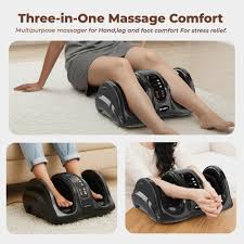 Foot Massager With Remote Control, For Feet, Ankles, Calves, And Legs for All Ages And Genders